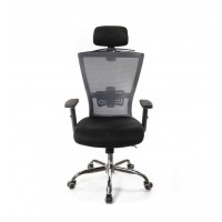 Кресло АКЛАС Кошеро CH ANF Серый (Серый/Черный) Кресло АКЛАС Кошеро CH ANF Серый (Серый/Черный)